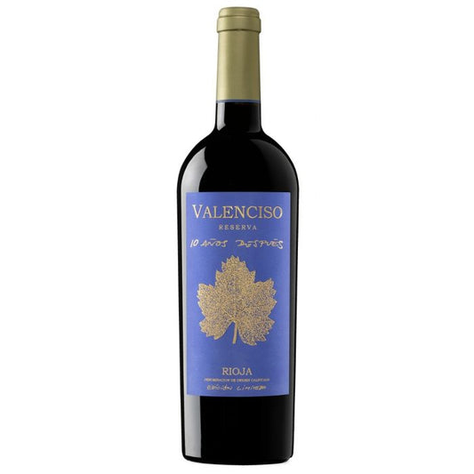 Valenciso Rioja Reserva 10 Años Después 2014